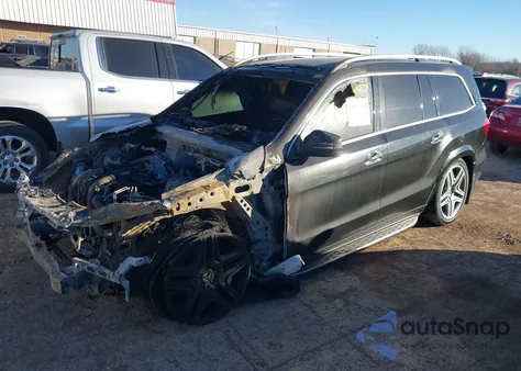 2015 Mercedes-Benz Gl 63 Amg 4Matic z USA, uszkodzony, nr VIN 4JGDF7EE4FA522688